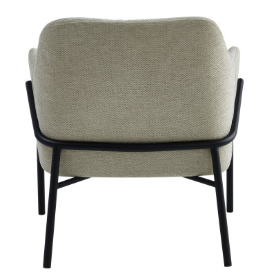 LAYTON-Sessel aus Stoff Luxury Beige