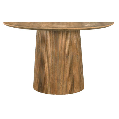 SIENNE-Table à manger Ovale 12 p et +, L.300 cm, Manguier massif