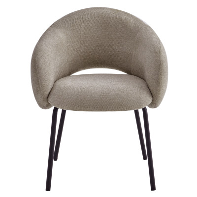 SHARP-Tischsessel aus Stoff Luxury Beige