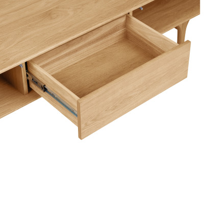 BONA-Mobile TV vintage in rovere naturale 180 cm