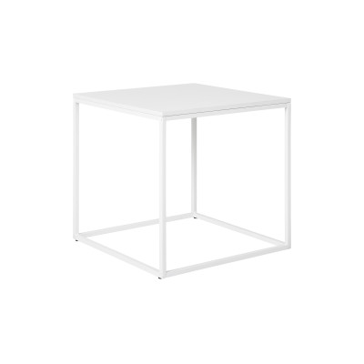 CHIC-Weißer Beistelltisch 45 x 45 cm