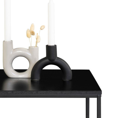 CHIC-Table d’appoint noire 45x45 cm