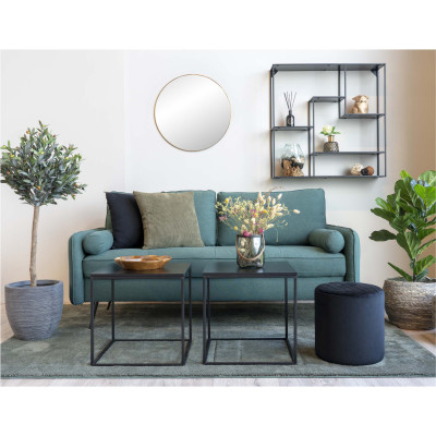 CHIC-Table d’appoint noire 45x45 cm