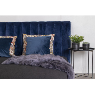 FIN-Table d’appoint en acier noir ø47 cm