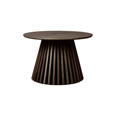 KAIRN-Mesa de centro de roble ahumado ø70 cm