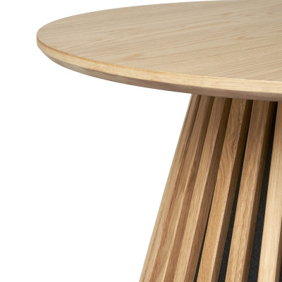 KAIRN-Mesa de centro de roble natural ø70 cm