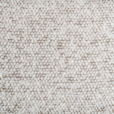 ERIN-Sedia in tessuto bouclé ecrù (x2)