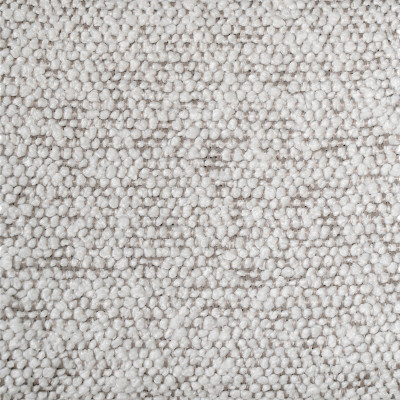 LEONIE-Esszimmerstuhl aus ecrufarbenem Bouclé-Stoff (x2)