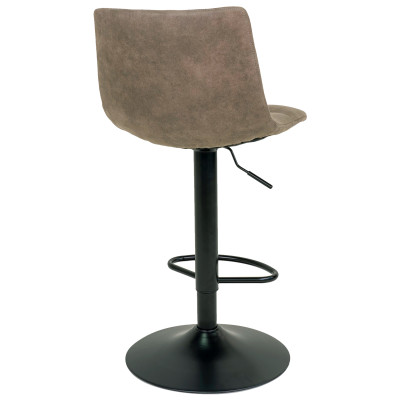 SVEN-Sgabello da bar girevole a 360° marrone vintage (x2)