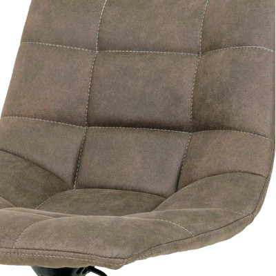 SVEN-Sgabello da bar girevole a 360° marrone vintage (x2)