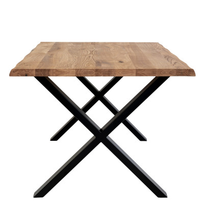 CALVI-Mesa de comedor para más de 12 personas 300 cm roble macizo