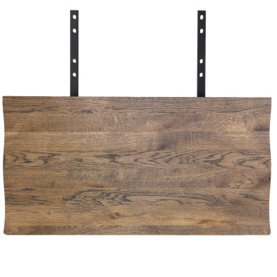 CALVI-Set di prolunghe (2 x 50cm) in rovere fumé per tavolo da 300cm