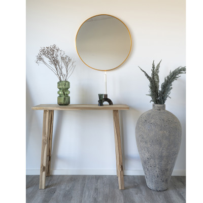 MEST-Consola en teca reciclada 90 cm