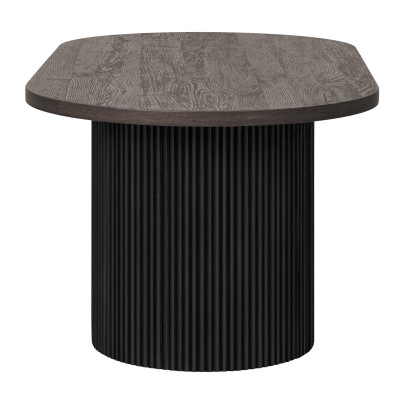 MIDO-Mesa de centro 60x120 cm marrón oscuro