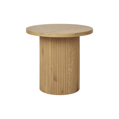 MIDO-Mesa auxiliar ø48 cm natural