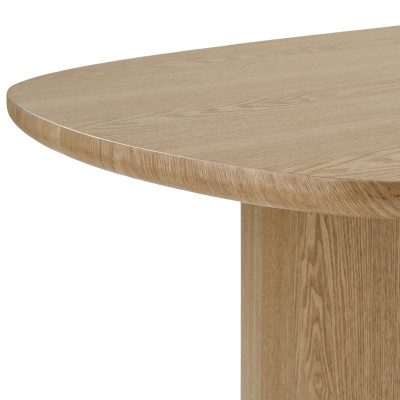 NEVADA- Table à manger 6/8 personnes 210 cm frêne naturel