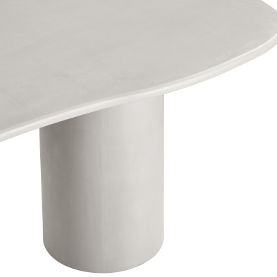 PAROS-Table à manger 10/12 personnes 240 cm en béton enduit