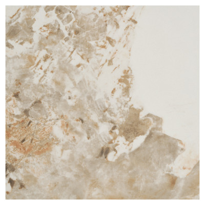 RHOD-Tavolino in ceramica e effetto legno ø80 cm