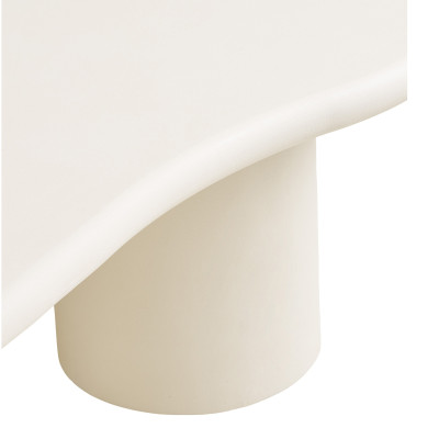 SOOM-Organischer Couchtisch in Betonoptik 80 x 120 cm