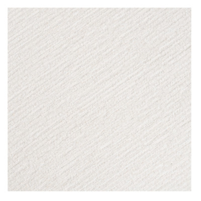 SVIT-Drehsessel und passender Pouf in ecrufarbenem Stoff