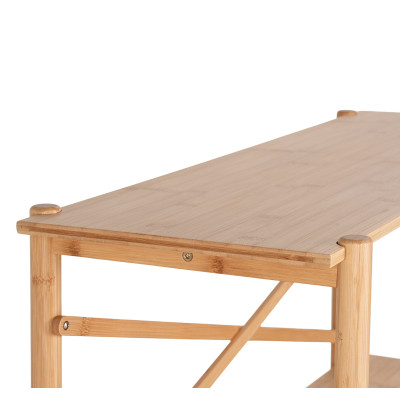 MINOS-Console en bambou naturel 83 cm