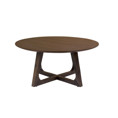 NIELSEN-Table basse noyer ø75 cm