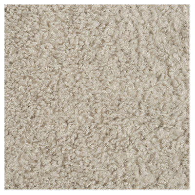 WINY-Lounge-Sessel aus hellbraunem Bouclé-Stoff