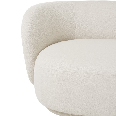 DAYTON- Canapé 2,5 places en tissu sable