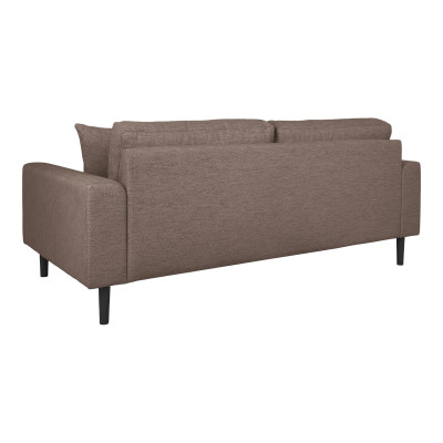 FRED-25-Sitzer-Sofa in braunem Stoff