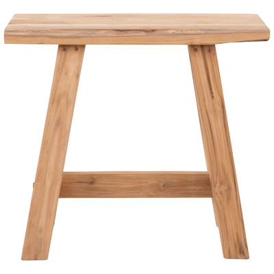 BART- Banc en teck naturel recyclé 50 cm