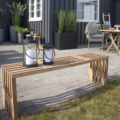 JUNE- Banc en teck massif recyclé 140 cm