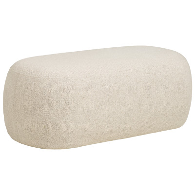 EGGS- Banc en tissu sable 100x50 cm