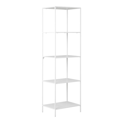 CHIC-Scaffale 5 ripiani bianchi 51x170 cm