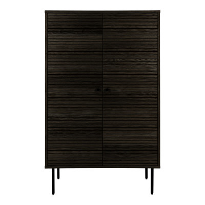 LOGIA- Buffet haut chêne fumé 80x130 cm