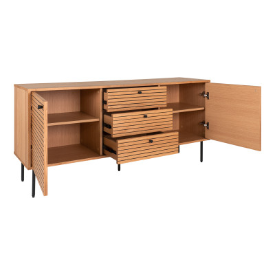 LOGIA-Sideboard aus Eiche Natur 150 cm