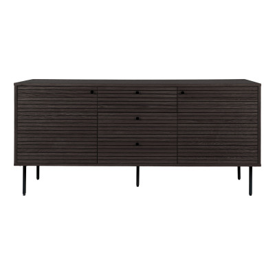 LOGIA- Credenza in rovere fumé 150 cm