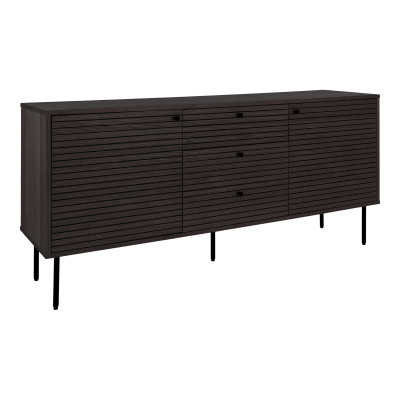 LOGIA- Credenza in rovere fumé 150 cm