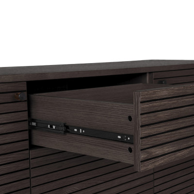 LOGIA- Credenza in rovere fumé 150 cm
