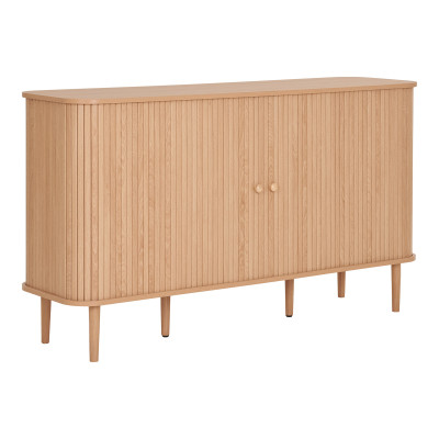 PERLE-Buffet décor bois naturel 140 cm