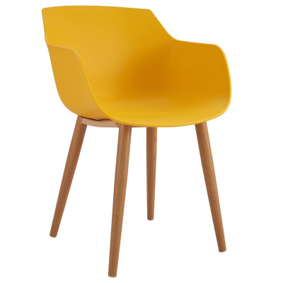 Lot de 2 chaises pp curry ANDREA