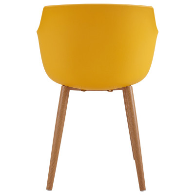 Lot de 2 chaises pp curry ANDREA